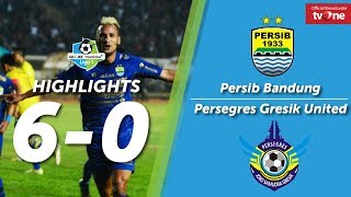 Persib Bandung vs Persegres Gresik United 60 All Goals amp Highlights [upl. by Esirahs]