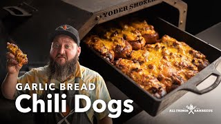 Garlic Bread Chili Dogs [upl. by Assilev221]