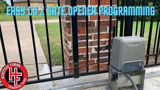 Easy Co Z Gate Opener Programing [upl. by Brewster426]