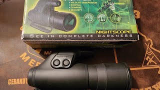 Night Vision Gen1 Monocular Night Owl 5x50 Gen1 Chance To Win [upl. by Sucramel922]