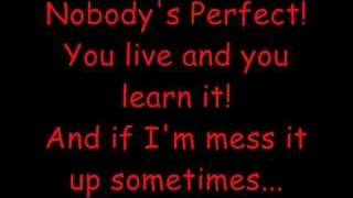 Hannah MontanaNobodys perfectlyrics [upl. by Artinad102]