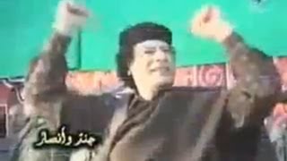 Patriotic ProGaddafi Libyan Military Song [upl. by Katrinka]