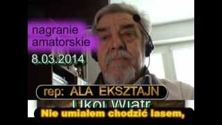 MOJ PLACZ UKOI WIATR  z TEKSTEM  ALA EKSZTAJN  LESZEK ORKISZ SPIEWA [upl. by Stucker]