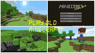 HOW TO PLAY INDEV MINECRAFT [upl. by Ronoel936]