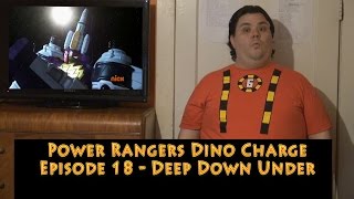 Power Rangers Dino Charge Episode 18 quotDeep Down Underquot Review [upl. by Kinelski435]