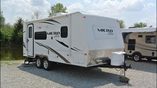 2013 Forest River Flagstaff Micro Lite 21FBRS Walkthru  R14467A [upl. by Htnamas]