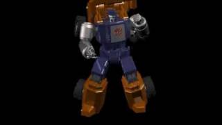 Transformers G1 Huffer 3d animaiton [upl. by Osbert]