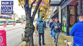 Vancouver Walk 🇨🇦  Main St  Broadway Downtown to Mount Pleasant Narrated [upl. by Nerol]