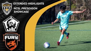 NCSL Preseason Showcase II Central Raleigh vs Fayetteville Fury II Extended Highlights [upl. by Eelinej]