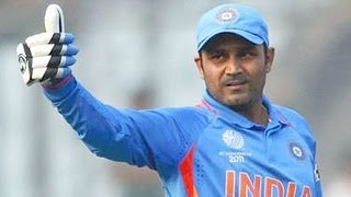 Virender Sehwag 82 vs Australia  World Cup Final 2003 [upl. by Kirkwood261]