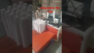 Disposable Tea Cup manufacturing Good buisness idea [upl. by Vish900]