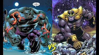 Immortal Hulk vs Thanos Full Analysis  Hulk vs Black Order amp Thanos vs Odin Battles Explained [upl. by Trueman]