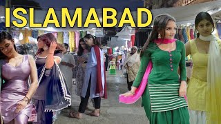 🇵🇰PAKISTAN 4K NIGHTLIFE IN ISLAMABAD WALKING TOUR 2024 [upl. by Bohner]