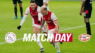 MATCH DAY  Great COMEBACK 💫 amp HALLERS First Minutes ⏱  Ajax  PSV [upl. by Rozelle]