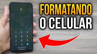 COMO FORMATAR O CELULAR ANDROID Sem perder nada da maneira certa [upl. by Arreik]