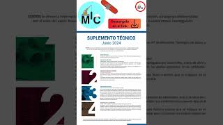 SUPLEMENTO TECNICO  JUNIO 2024 engineering civil ingenieria ingenieriacivil [upl. by Christos]