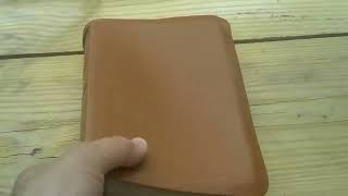 Bible Rebind by AA Leather Lambskin [upl. by Yancy722]