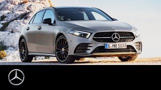 MercedesBenz AClass 2019 How to Activate DISTRONIC [upl. by Hamnet]