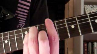 How To Play the C Sharp Chord On Guitar C also D Flat Db [upl. by Elleivad]