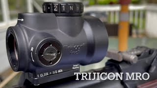 TRIJICON MRO thoughts on use with the AK platform [upl. by Edmund]