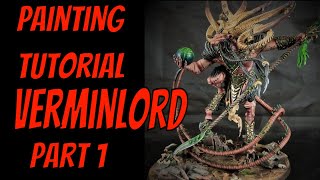 Painting Tutorial Verminlord part 1 Skin [upl. by Koy191]