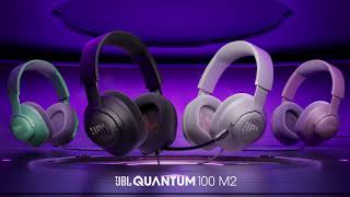 JBL Quantum 100M2  Bedrade overear gamingheadset met afneembare microfoon en muteoptie [upl. by Lalage481]