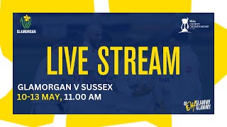 Glamorgan vs Sussex  Vitality County Championship  Day Two [upl. by Ialokin]