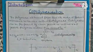 Copolymerization  polymer Chemistry [upl. by Rasaec418]