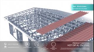 Light Steel Villa Animation Produced By PTH [upl. by Stafford]