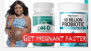 How I got pregnant 🤰🏾 fast using Probiotics and Boric Acid  increase egg white cervical mucus [upl. by Kirbee]