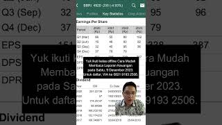 Borong Cuan dari Potensi Dividen Interim BBRI [upl. by Oiratno]