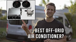 The BEST 12V Air Conditioner For Van Life INSTALL amp TEST [upl. by Nirehtak]