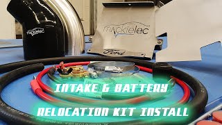 Ford FG  FGX Turboside Intake and Battery Relocation Kit Install  Mackielec Industries [upl. by Seadon334]