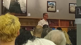 Chuck Palahniuk at Powells City of Books Portland OR [upl. by Beane]