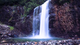 Peaceful Waterfall Sounds White Noise for Sleep Relaxation 😊 10 Hours Nature [upl. by Maye]