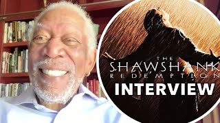 Morgan Freeman Looks Back On THE SHAWSHANK REDEMPTION  INTERVIEW [upl. by Estell122]