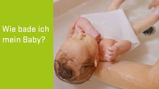 Tipps zum Baden 👶 🛁 Babys erste Tage ElternGuide der Privatklinik Goldenes Kreuz [upl. by Nalyt406]