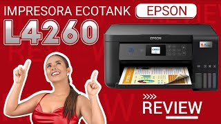 Impresora Epson L4260 Ecotank  Review y Características Completas  Gran Hogar [upl. by Kalinda895]