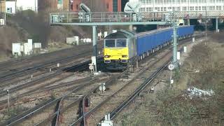 6Z366 Willesden DCR to Chessington South Feb 1st4th 2022 [upl. by Enad]