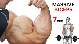 7 BEST Exercises For MASSIVE Biceps [upl. by Valleau]