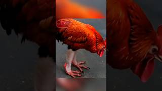 Rooster  Hen🐓 Magic 😱😨 through Artificial intelligence Ai edited youtubeshortsyoutubeshorts [upl. by Kcirdnekal]