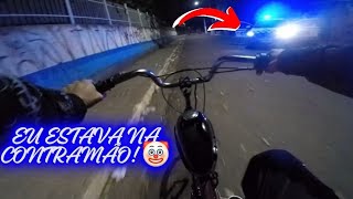 ACABOU A GASOLINA DA MOTORIZADA  TROMBEI UMA VIATURA PELA CONTR4MÃO  😱 Deu Ruim [upl. by Jobyna282]