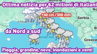 METEO ITALIA ALLARME  Luragano invernale sta arrivando e arriverà tra poche ore con forti tempeste [upl. by Aienahs]