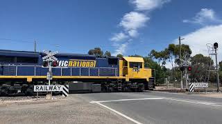 Mallee Highway Railway Crossing Ouyen [upl. by Mavis280]