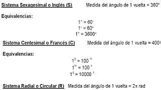 SISTEMAS SEXAGESIMAL CENTESIMAL Y RADIAL EJERCICIOS RESUELTOS [upl. by Dilan]