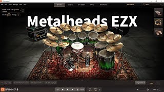 Toontrack EZDrummer 3 with Metalheads EZX All Presets Demo [upl. by Cohleen]