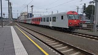 Breitstellung des D17003 Salzburg Hbf Wien Hbf am 08092024 [upl. by Sheply645]