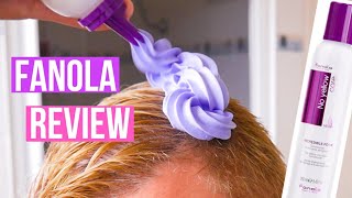 THIS WILL MAKE YOUR HAIR GREY  FANOLA INCREDIBLE FOAM REVIEW [upl. by Aisat]