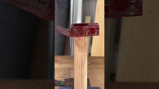 Hammer Handle Making Techniques Youve Probably Never Seen short diy [upl. by Yllen]