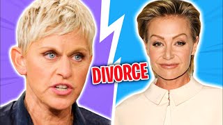 Ellen amp Portias 500 M Divorce Tears Nasty Fight and Getting Even [upl. by Ydnak]